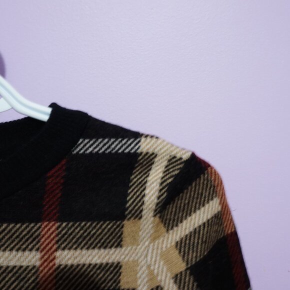 black pattern sweater / unknown - Picture 4 of 5